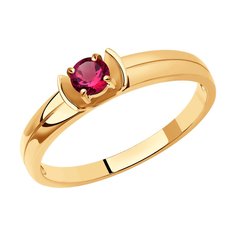 Кольцо SOKOLOV из золота с рубином