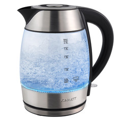 Чайники чайник SCARLETT SC-EK27G13 2200Вт 2,0л стекло