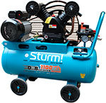 Воздушный компрессор Sturm (AC93250B), 2400 Вт, 50 л, 370 л/мин, 8 бар, манометр, ремень Sturm!