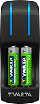 Зарядное устройство VARTA Pocket Charger+4x АА, 2100 мАч