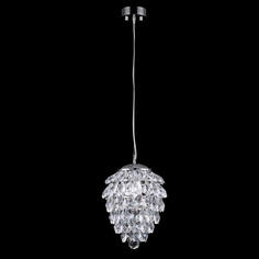 Светильник Подвесной светильник Crystal Lux Charme SP1+1 Led Chrome/Transparent