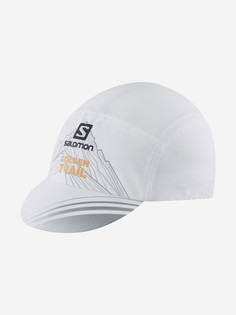 Бейсболка Salomon Air Logo Cap-Golden Trail, Белый