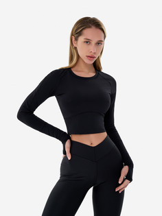 Рашгард женский Bona Fashion Activity Rash "Black", Черный