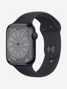Часы Apple Watch Series 8 GPS 41mm Midnight Aluminium Case with Midnight Sport Band S/M, A2770,