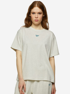 Футболка женская Reebok Relaxed Fit Tee, Бежевый