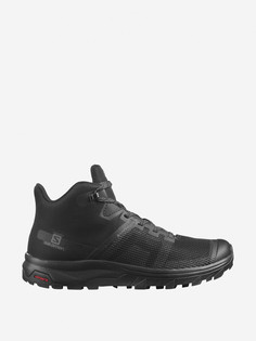 Ботинки женские Salomon Outline Prism Mid GTX, Черный