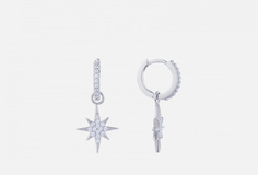 Моносерьга серебряная MIE