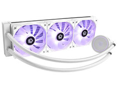 Водяное охлаждение ID-Cooling AuraFlow X 360 White (Intel LGA20XX/1700/1200/115X / AMD AM4)