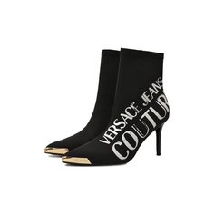 Текстильные ботильоны Versace Jeans Couture