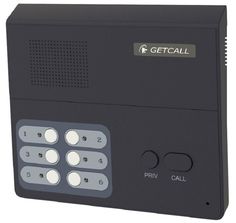 Селектор GETCALL GC-3004D1 (5 аб.) на 5 абонентов с транзитным переключением одного абонента на диспетчерскую, конференция, настольно-настенное крепле