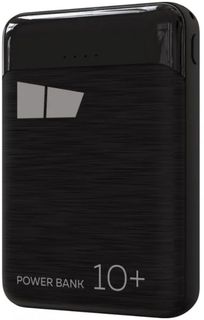 Аккумулятор внешний универсальный More Choice PB32-10 10000mAh 2USB 2.1A Black