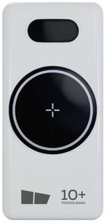 Аккумулятор внешний универсальный More Choice PB70S-10 PB70S-10 White 10000mAh Smart 3USB 3.0A с беспроводной зарядкой PD22.5W White