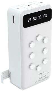 Аккумулятор внешний универсальный More Choice PB42S-30 30000mAh Smart 2USB 2.1A White