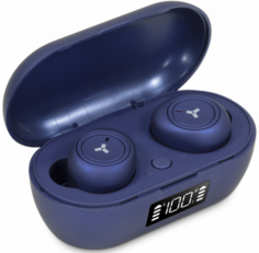 Наушники беспроводные AccesStyle Melon TWS Blue BT 5.0, 20 Гц - 20 кГц
