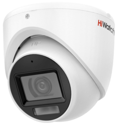 Видеокамера HiWatch DS-T503A(B) (3.6mm) 3К (5Мп 16:9) уличная HD-TVI с гибридной подсветкой EXIR/LED до 30/20м и встроенным микрофоном (AoC)