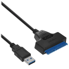 Кабель-адаптер ORIENT UHD-502N USB 3.2 Gen1 (USB 3.0) адаптер для SSD & HDD 2.5" SATA 6GB/s (JMS578, поддержка UASP), кабель подключения USB Type-A (3
