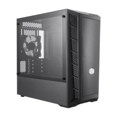 Корпус mATX Cooler Master MasterBox MB311L MCB-B311L-KGNN-S00 черный, без БП, с окном, 2*USB 3.0, audio