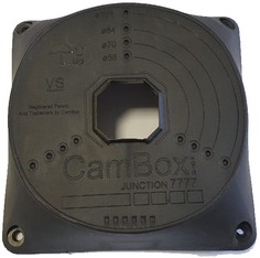 Коробка монтажная Cambox NX7-7777 (черный) для камер видеонаблюдения, черная