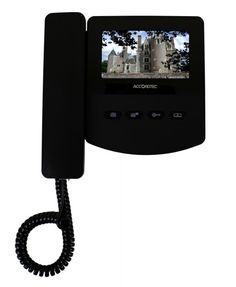 Видеодомофон AccordTec AT-VD 433C (черный) цветной 4-x проводный, 4.3’’ TFT LCD (320х240)