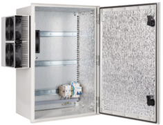 Шкаф NSGate NSP-4060C4 P406C4F0 400x600x230 комплект [1, 4, 5], с охладителем TC-200-AC: Cover_AC_S0