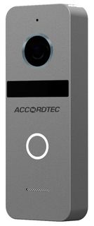 Вызывная панель AccordTec AT-VD 308 H (темно-серый) встроенная видеокамера 800ТВЛ и ИК-подсветка. Широкий угол обзора 110 градусов