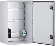Шкаф NSGate NSP-4060 P406H0F0 400x600x230 комплект [1] с вентилятором, без нагревателя и оптического