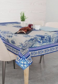 Скатерть Bellehome Майолика Амстердама, 140х170