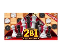 Настольные игры Играем вместе Шахматы деревянные