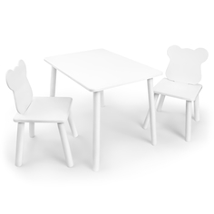 Детские столы и стулья Rolti Детский набор стол и два стула Мишка