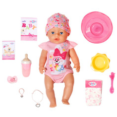 Куклы и одежда для кукол Baby born Интерактивная кукла девочка с магическими глазками 43 см