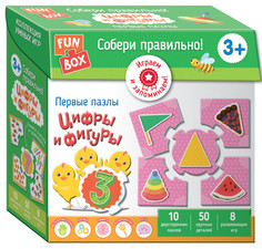 Пазлы Росмэн Пазл Собери правильно! Цифры и фигуры
