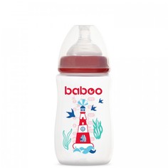 Бутылочки Бутылочка Baboo Marine с силиконовой соской 3+ мес 250 мл
