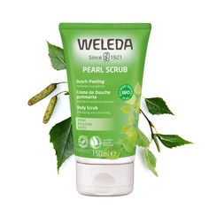 Косметика для мамы Weleda Берёзовый пилинг для душа 150 мл