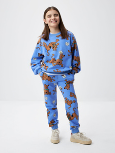 Джоггеры с принтом Scooby-Doo для девочек