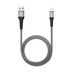 Кабель OLMIO MFI STRONG USB 2.0 - Lightning, 1.2м,