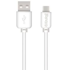 Кабель USB Type-C Krutoff Classic (1m) белый (пакет)