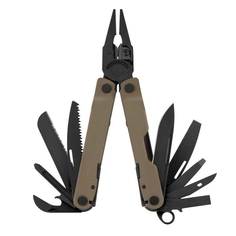 Мультитул Leatherman Rebar Coyote, 17 функций, нейлоновый чехол