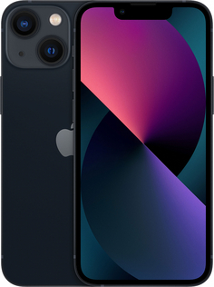 Смартфон Apple iPhone 13 mini, 256 ГБ, «тёмная ночь»