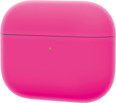 moonfish Чехол для AirPods Pro, силикон, розовый неон