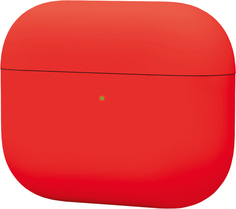 moonfish Чехол для AirPods Pro, силикон, красный