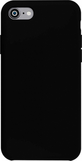 moonfish Чехол для iPhone 7/8/SE, силикон, черный (new)