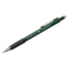 Механический карандаш GRIP 1345, 0,5мм, зеленый металлик Faber Castell