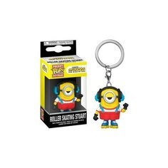 Брелок Funko POP! Keychain: Minions 2. Roller Skating Stuart