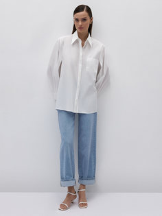 Хлопковая рубашка с карманом Charuel