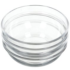 Салатник стекло, круглый, 2 шт, 20 см, Chefs, Pasabahce, 53573