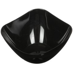 Салатник пластик, квадратный, 20.4 см, 2 л, Рондо, Berossi, ИК04305000, черный