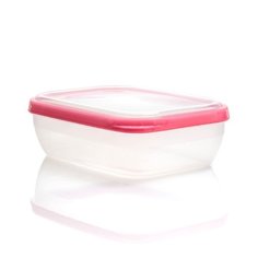 Контейнер пищевой пластик, 1.2 л, 19.8х14.5х7 см, Полимербыт, Премиум, 4356200