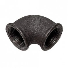 Уголок 1/2", DN 15, 90 °, чугун, STI, 00000002531