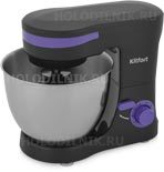 Миксер Kitfort КТ-3044-1 черно-фиолетовый