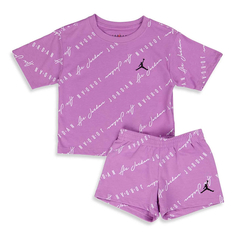 Детский костюм Комплект: футболка и шорты Essential AOP Short Set Jordan